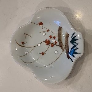 Vintage Handpainted Japan porcelain saucer